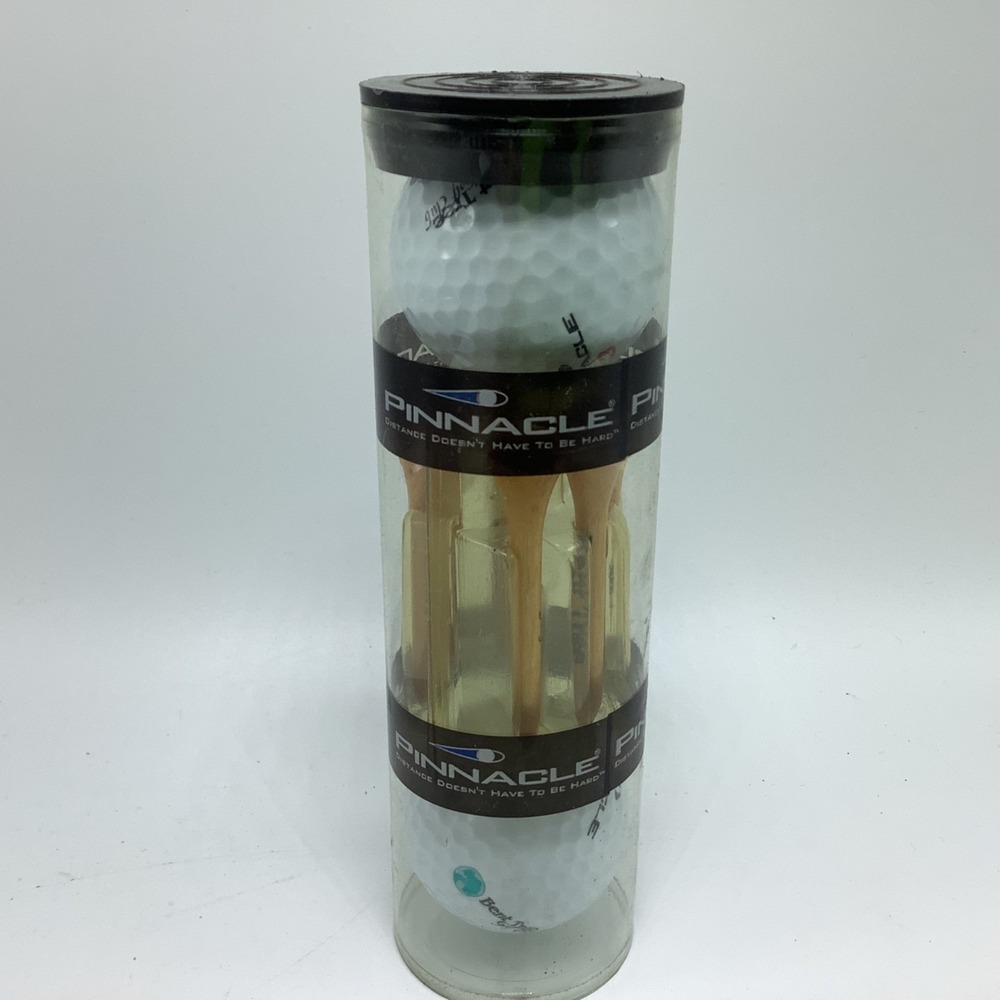 Pinnacle Golf Ball & Tee Gift Set Bent Tree Golf Club Hot Shot‎